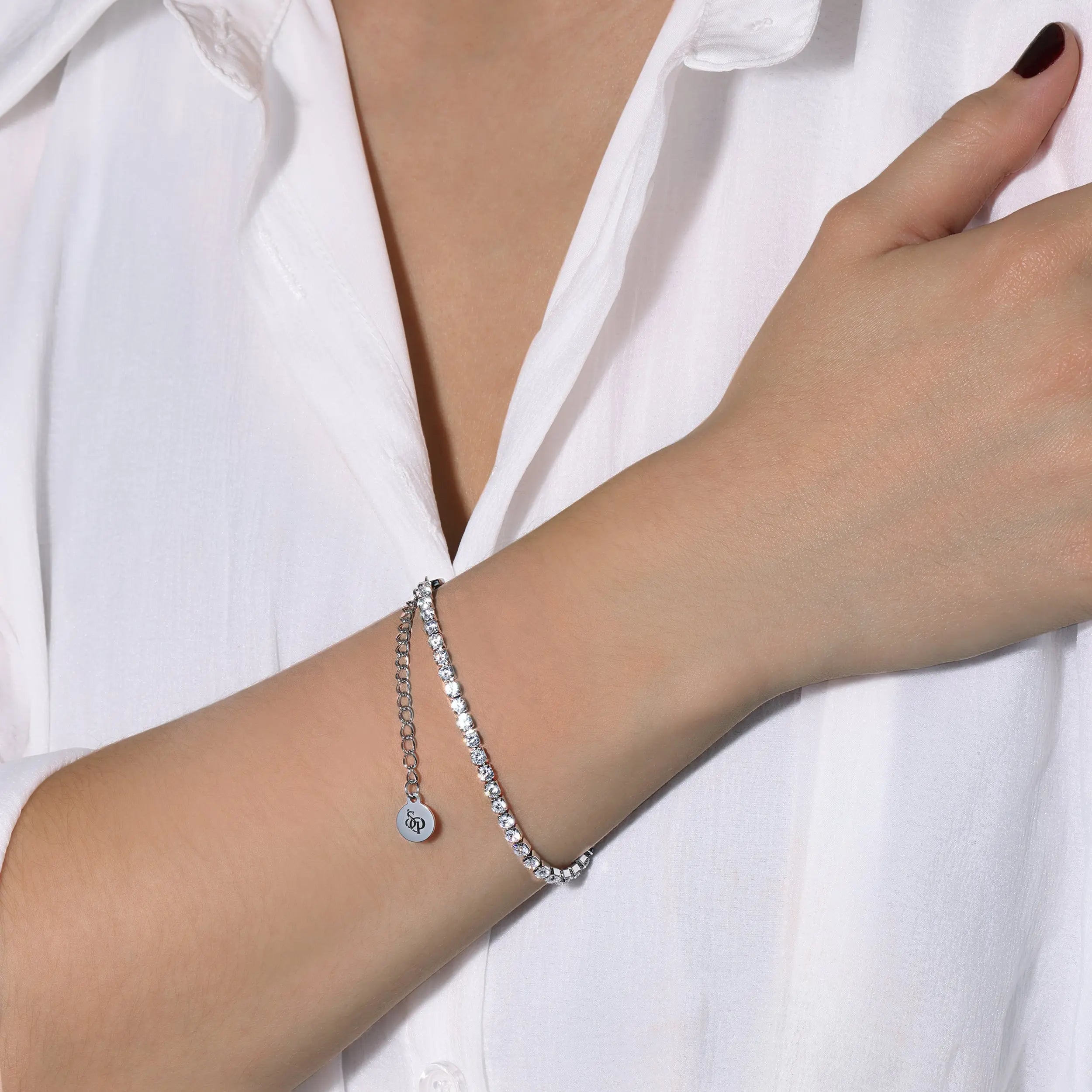 Dewdrop Tennis Bracelet Simone Prince