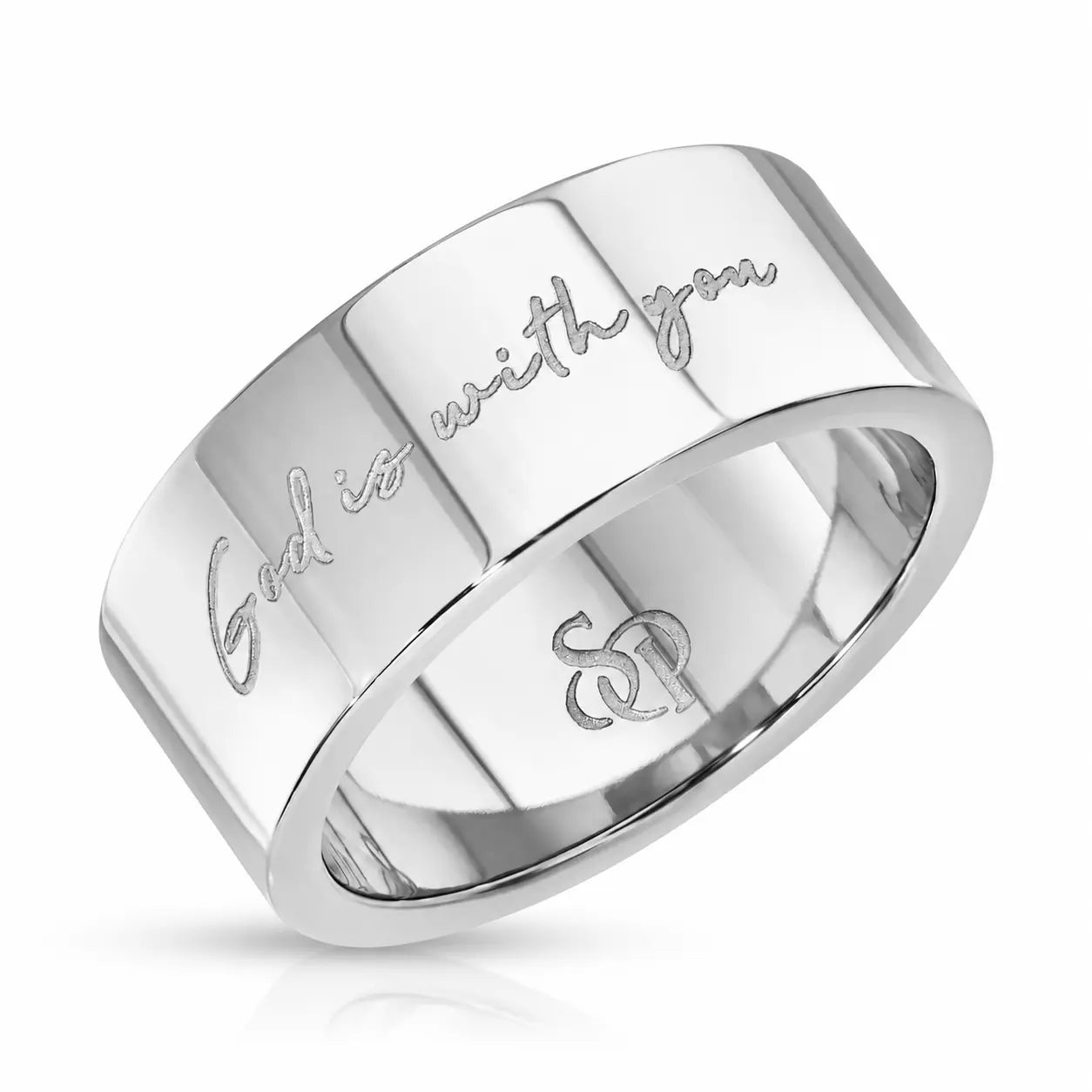 God is with you Ring โ Affirmation Ring Collection Simone Prince