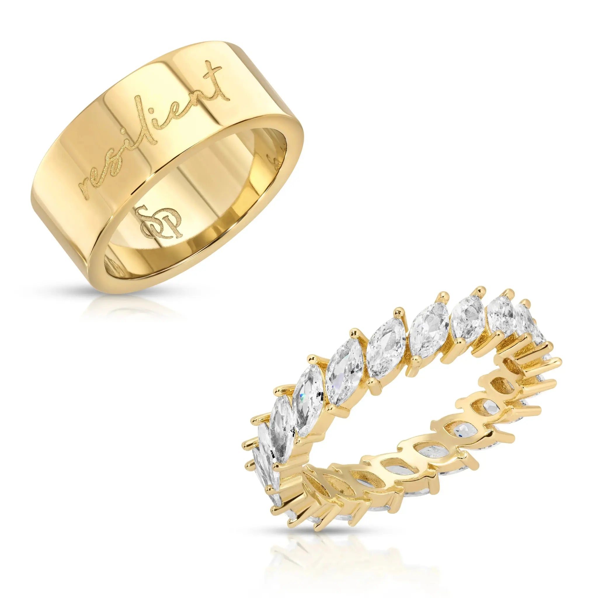 Resilient Ring and Josie Ring Set Simone Prince