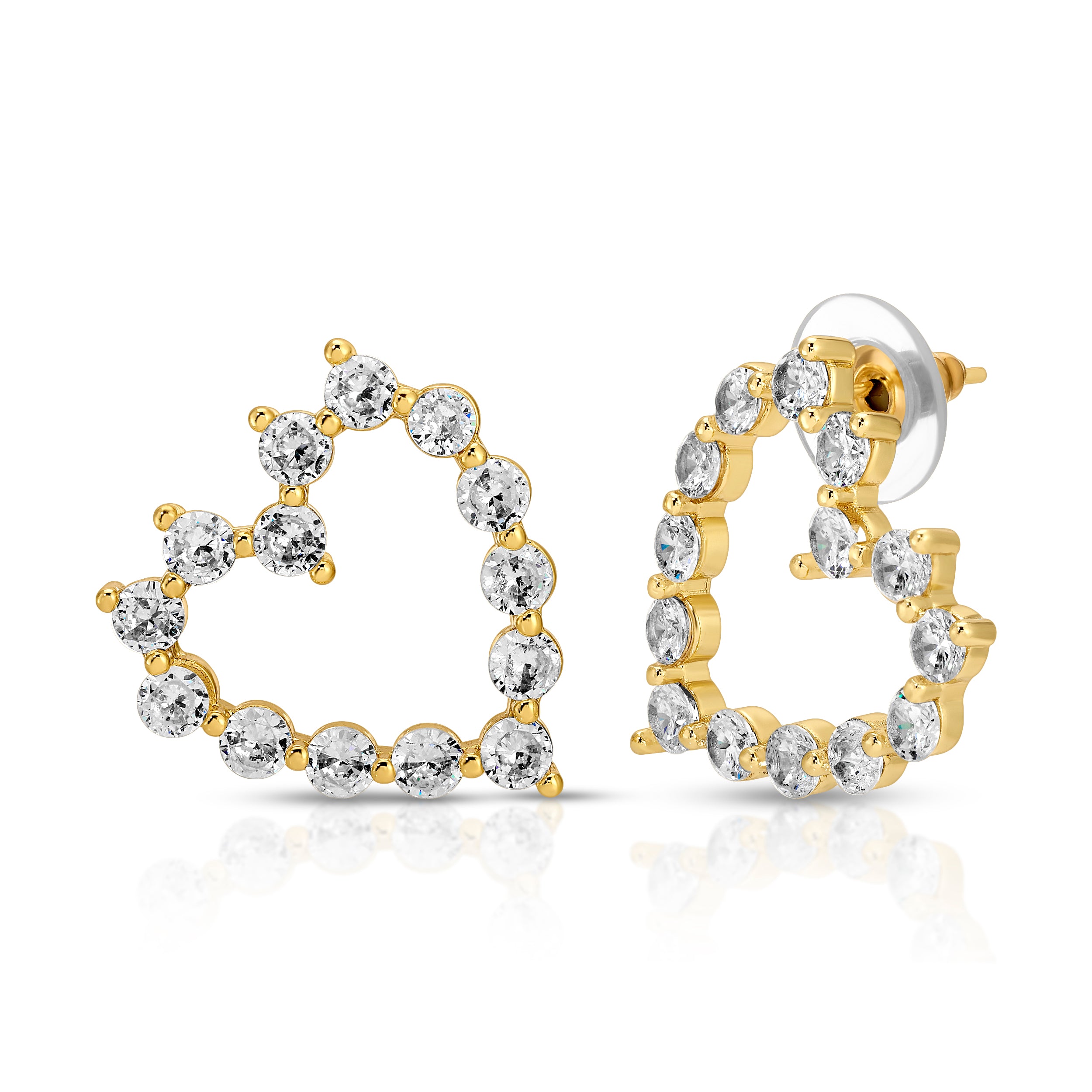 Celeste Heart Earrings