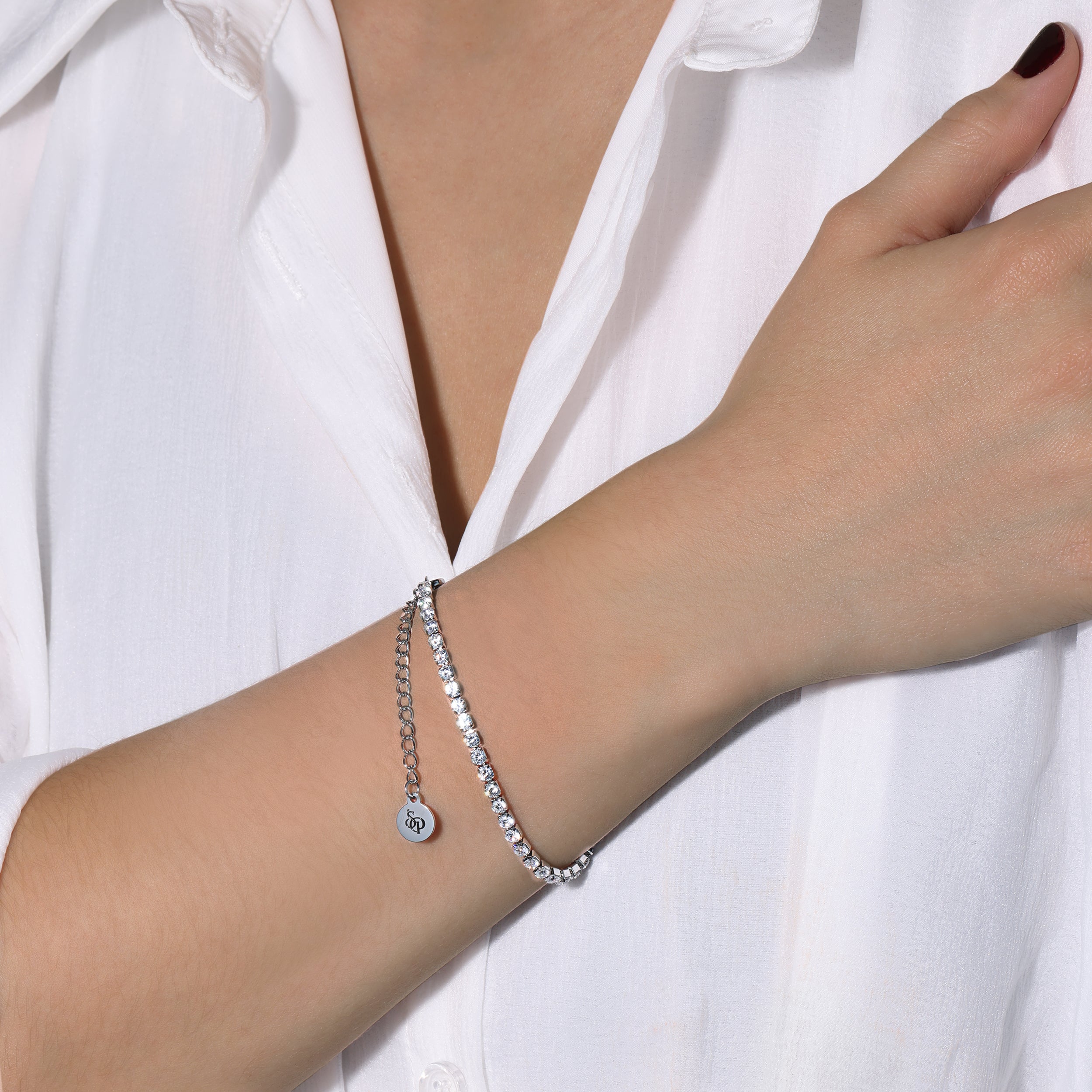 Dewdrop Tennis Bracelet